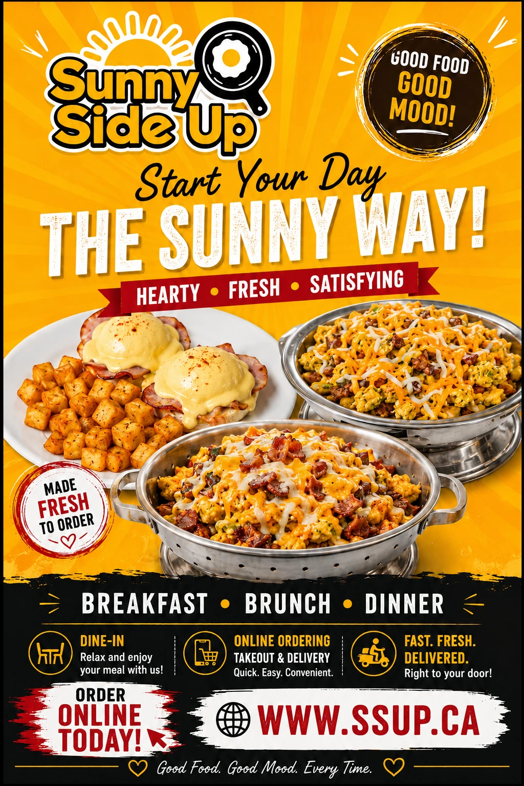 Sunny Side Up Sherwood Park — Latest Promotion